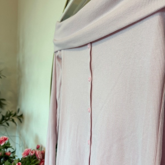 Wild Fable Light Pink Ribbed Top - Picture 5 of 5